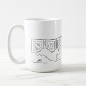 Schotse Terriër Koffiemok (Links)