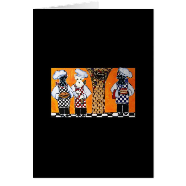 Schotse Terrier-koks (Voorkant)