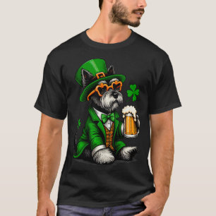 Schotse Terrier kostuum Saint Paddys Dag Voor Lief T-shirt