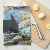 Schotse Terriër Kunst Cadeaus Theedoek (Quarter Fold)