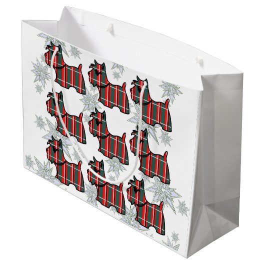 SCHOTSE TERRIËR LARGE CADEAUTASJE (Achterkant Gekanteld)