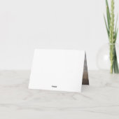 Schotse terriër liet het sneeuwen Kerstmis Kaart (Achterkant)