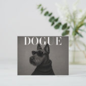 Schotse Terrier Luxe Redactioneel Briefkaart (Staand voorkant)