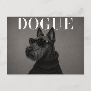 Schotse Terrier Luxe Redactioneel Briefkaart