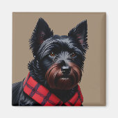 Schotse Terrier Magneet (Voorkant)