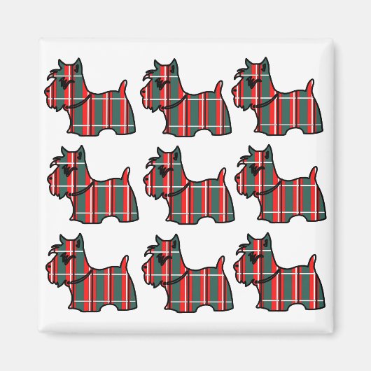 SCHOTSE TERRIER MAGNEET (Voorkant)