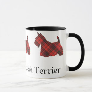 Schotse Terrier Maxwell Tartan Mok