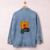Schotse Terrier met Lion Rampant Denim Jacket (Hangar)
