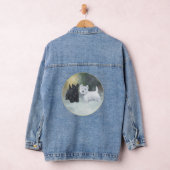 Schotse Terrier met Westie Denim Jacket (Hangar)