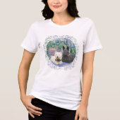 Schotse Terrier met Westie Tri-Blend Shirt (Voorkant)