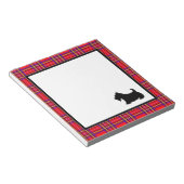 Schotse Terrier Notitieblok Cadeau (Schuin)