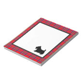 Schotse Terrier Notitieblok Cadeau (Linkerzijde)
