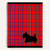 Schotse Terrier Notitieboek Schetsboek Cadeau (Voorkant)
