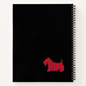 Schotse Terrier Notitieboek Schetsboek Cadeau (Achterkant)