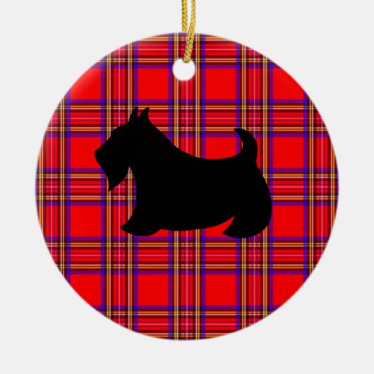 Schotse Terriër Ornament (Voorkant)