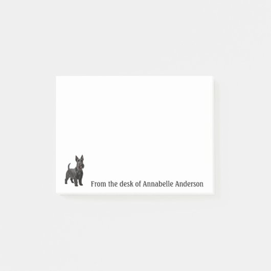 Schotse Terrier Personaliseren Post-it® Notes (Voorkant)