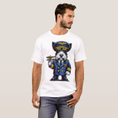 Schotse Terriër Piloot T-shirt (Voorkant volledig)
