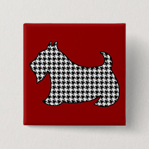 Schotse Terrier Pin Button