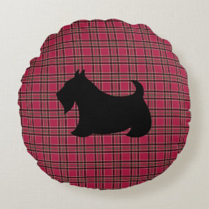 Schotse Terrier Plaid Kussen