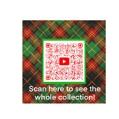 Schotse Terriër Plaid Wee Dram gepersonaliseerd Golfhanddoek