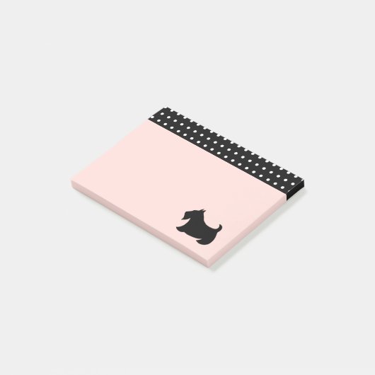 Schotse Terrier Post It Notities Post-it® Notes (Schuin)