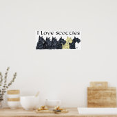 Schotse Terrier Poster (Keuken)