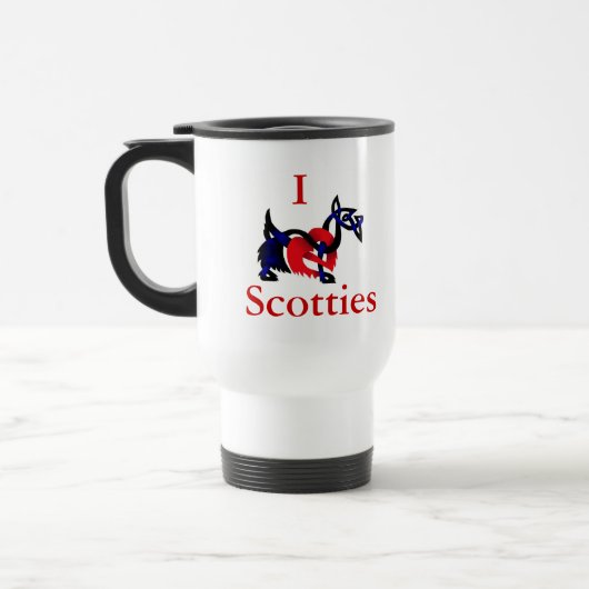 Schotse Terrier Reisbeker (Links)