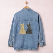 Schotse Terrier Samenkomst Denim Jacket (Hangar)