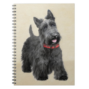Schotse Terrier Schilderij - Mooie Originele Honde Notitieboek