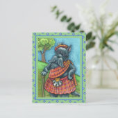 SCHOTSE TERRIER, SCHOTSE HONDENPRIDE Kilt Sporran Briefkaart (Staand voorkant)