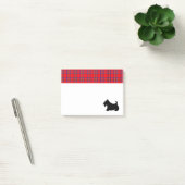 Schotse Terrier Schotse Ruit Notitieblok Cadeau Post-it® Notes (Kantoor)