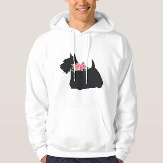 Schotse terrier Scottie Dog Hoodie (Voorkant)