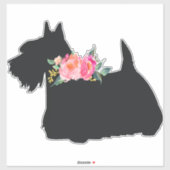 Schotse terrier Scottie Dog Sticker (Vel)