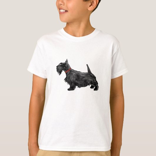 Schotse terrier Scottie Dog T-shirt (Voorkant)