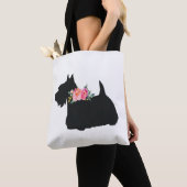 Schotse terrier Scottie Dog Tote Bag (Dichtbij)