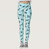 Schotse terrier Scottie Puppy Dog Scotch Pet Leggings (Voorkant)