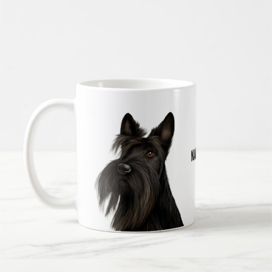 Schotse terrier (Scotty Dog) Coffee Mok (Links)