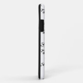 Schotse Terrier Silhouet Harten en Pootafdrukken Case-Mate iPhone Case (Achterkant/rechts)