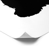 Schotse Terrier Silhouet Poster (Hoek)