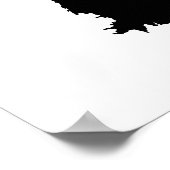 Schotse Terrier Silhouet Poster (Hoek)