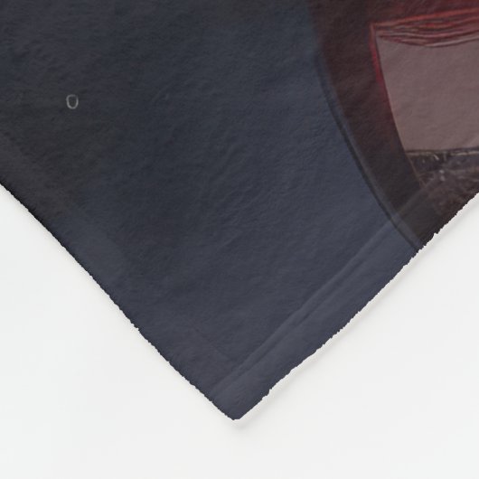 Schotse Terriër Sinterklaas Feestelijke Kerstmis Fleece Deken (Hoek)