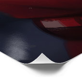 Schotse Terriër Sinterklaas Feestelijke Kerstmis Perfect Poster (Hoek)