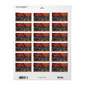 Schotse Terriër Sofa Etiket (Full Sheet)