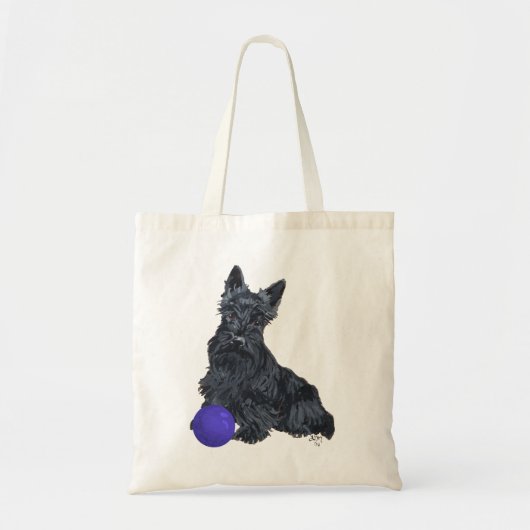 Schotse Terrier Speel met Mij! Tote Bag (Voorkant)