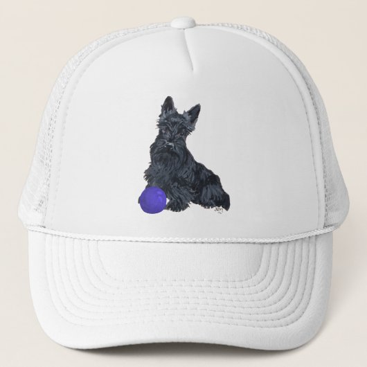 Schotse Terrier Speel met mij! Trucker Pet (Voorkant)