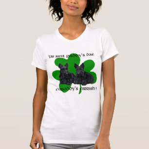 Schotse Terrier St. Patrick's Day T-shirt