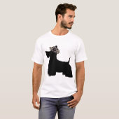 Schotse Terrier T-shirt (Voorkant volledig)