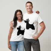 Schotse Terrier T-shirt (Unisex)