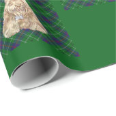 Schotse Terrier Tartan Cadeaupapier (Rol Hoek)