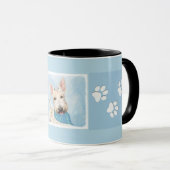 Schotse Terrier Tarwe Kleur Hond Schilderij Origin Mok (Voorkant rechts)